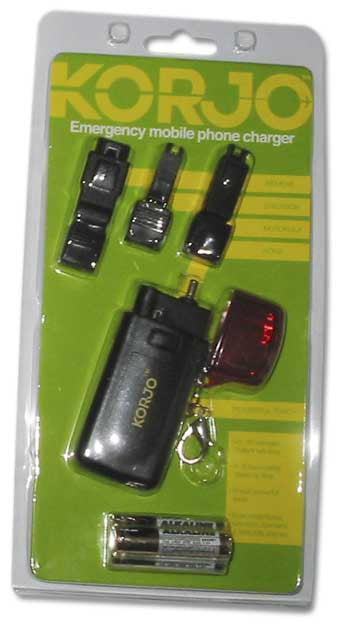 Korjo Emergency Mobile Phone Charger